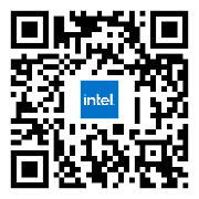 QR code linking to Intel's validated models list at aiswcatalog.intel.com/models